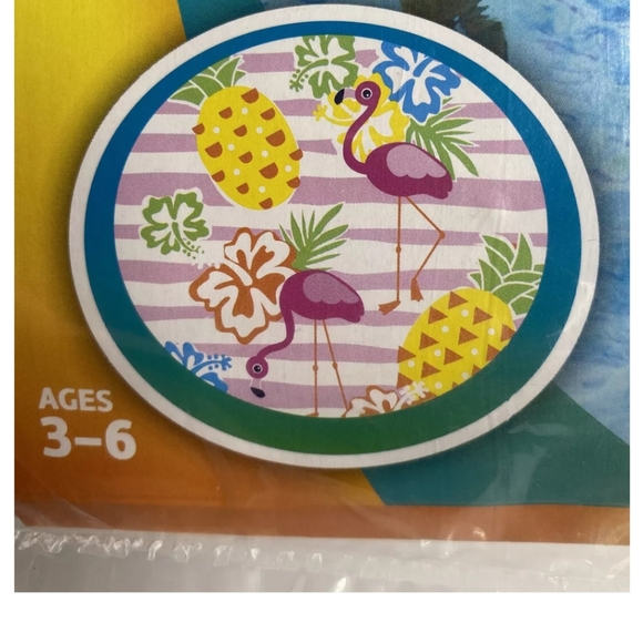 🎁 5/$25 - NWOT  pink flamingo arm floaties - Picture 3 of 5